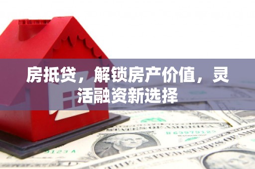 沙鹿房抵贷，解锁房产价值，灵活融资新选择