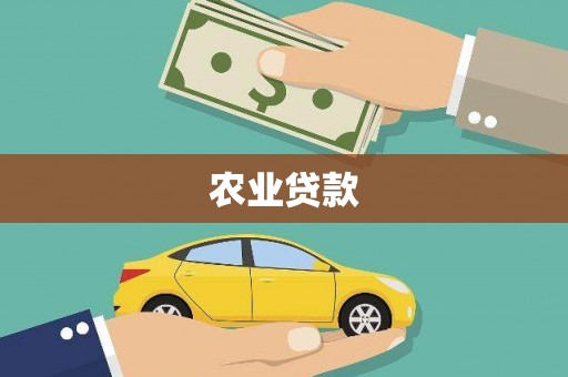 沙鹿农业贷款