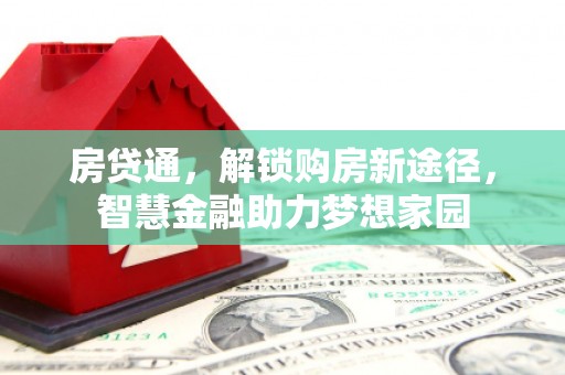 沙鹿房贷通，解锁购房新途径，智慧金融助力梦想家园