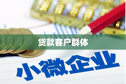 沙鹿贷款客户群体