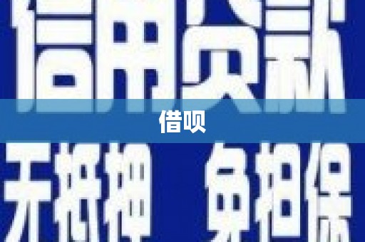 沙鹿借呗