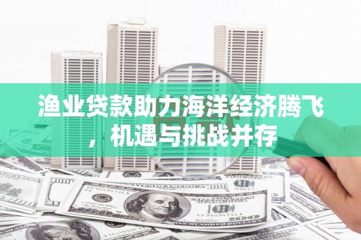 沙鹿渔业贷款助力海洋经济腾飞，机遇与挑战并存