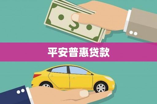 沙鹿平安普惠贷款