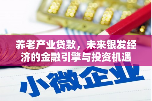 沙鹿养老产业贷款，未来银发经济的金融引擎与投资机遇