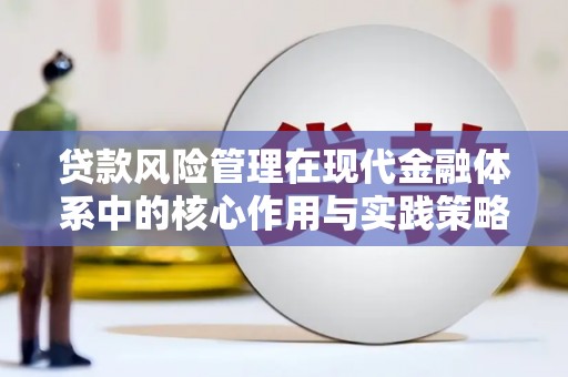 沙鹿贷款风险管理在现代金融体系中的核心作用与实践策略
