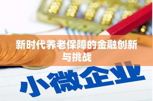 沙鹿新时代养老保障的金融创新与挑战