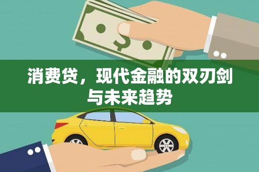 沙鹿消费贷，现代金融的双刃剑与未来趋势