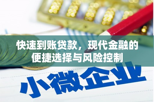 沙鹿快速到账贷款，现代金融的便捷选择与风险控制