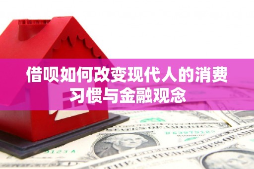 沙鹿借呗如何改变现代人的消费习惯与金融观念