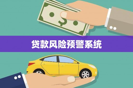 沙鹿贷款风险预警系统