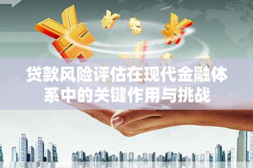 沙鹿贷款风险评估在现代金融体系中的关键作用与挑战