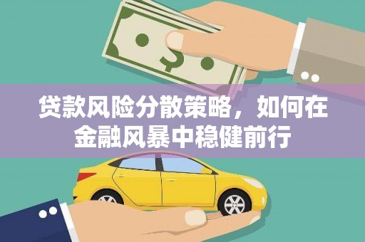 沙鹿贷款风险分散策略，如何在金融风暴中稳健前行