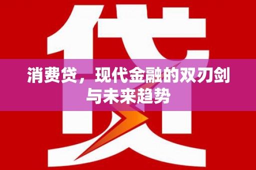 沙鹿消费贷，现代金融的双刃剑与未来趋势
