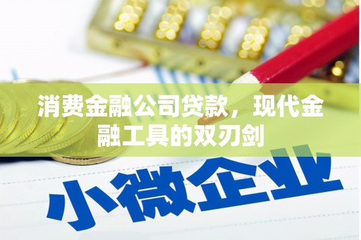沙鹿消费金融公司贷款，现代金融工具的双刃剑