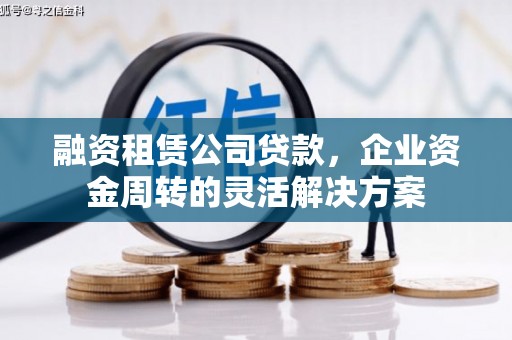 沙鹿融资租赁公司贷款，企业资金周转的灵活解决方案