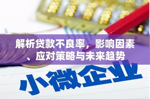 沙鹿解析贷款不良率，影响因素、应对策略与未来趋势