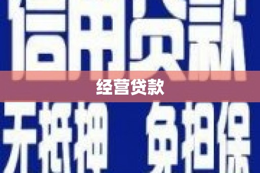 沙鹿经营贷款