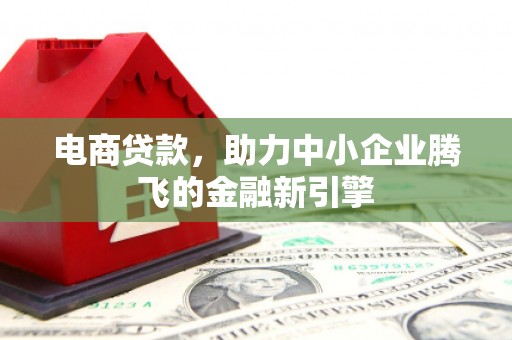 沙鹿电商贷款，助力中小企业腾飞的金融新引擎