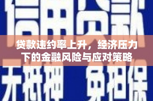 沙鹿贷款违约率上升，经济压力下的金融风险与应对策略