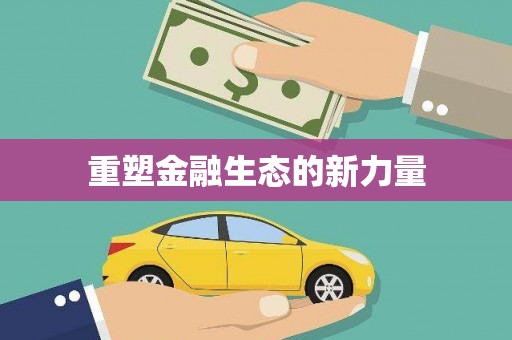 沙鹿重塑金融生态的新力量