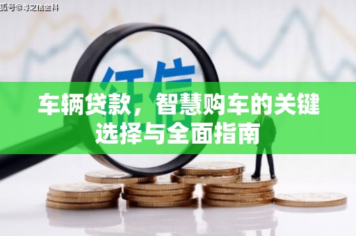 沙鹿车辆贷款，智慧购车的关键选择与全面指南