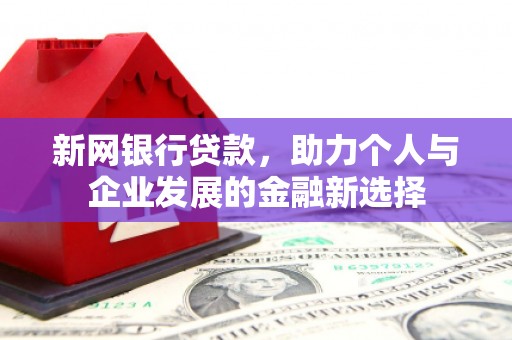 沙鹿新网银行贷款，助力个人与企业发展的金融新选择