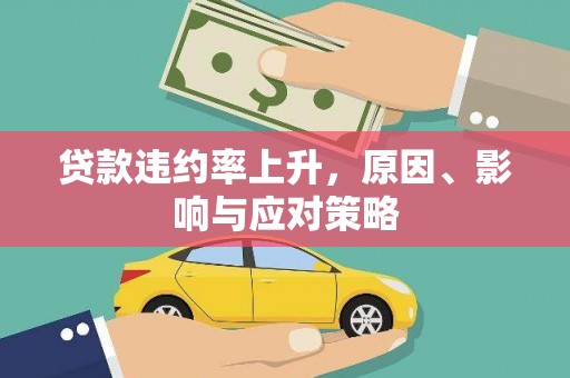沙鹿贷款违约率上升，原因、影响与应对策略