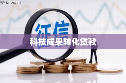 沙鹿科技成果转化贷款