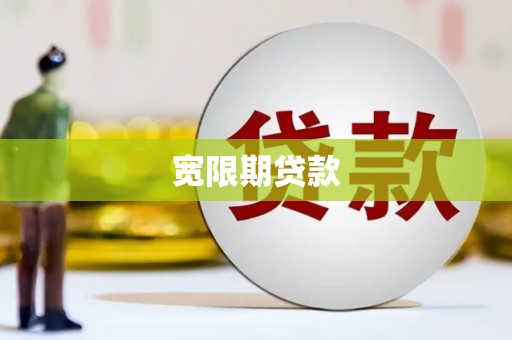 沙鹿宽限期贷款