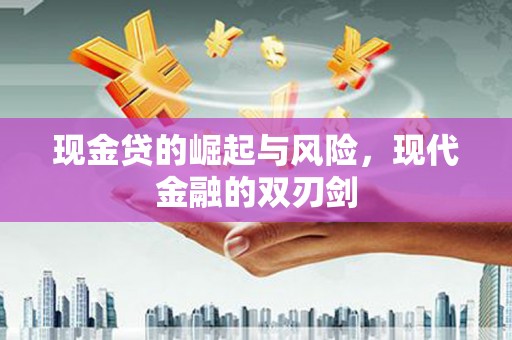 沙鹿现金贷的崛起与风险，现代金融的双刃剑