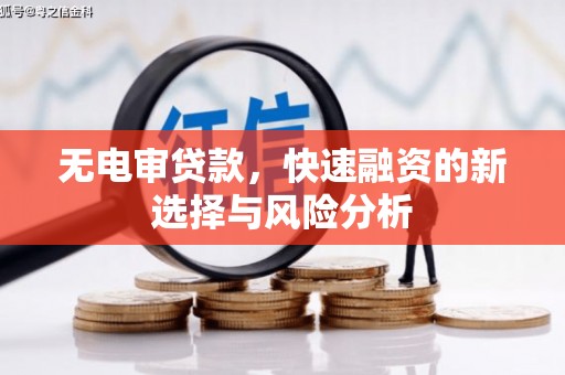 沙鹿无电审贷款，快速融资的新选择与风险分析