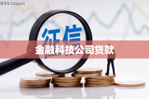 沙鹿金融科技公司贷款