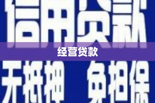 沙鹿经营贷款