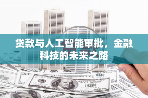 沙鹿贷款与人工智能审批，金融科技的未来之路