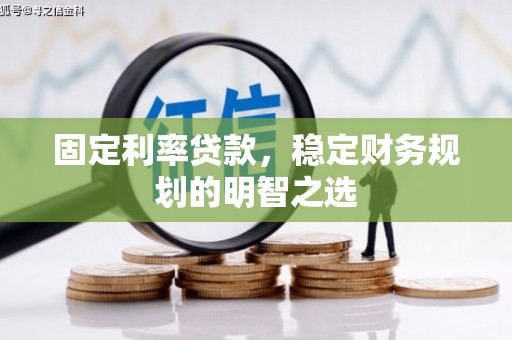 沙鹿固定利率贷款，稳定财务规划的明智之选