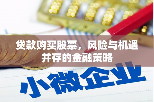 沙鹿贷款购买股票，风险与机遇并存的金融策略