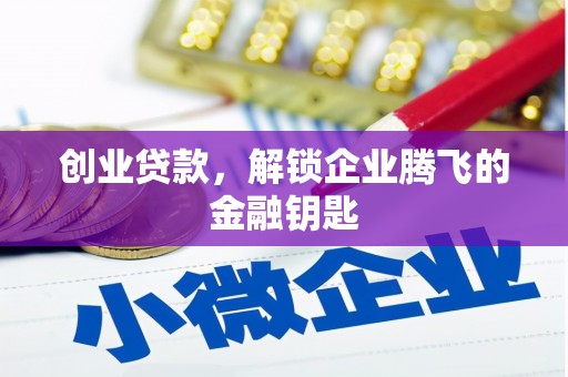沙鹿创业贷款，解锁企业腾飞的金融钥匙