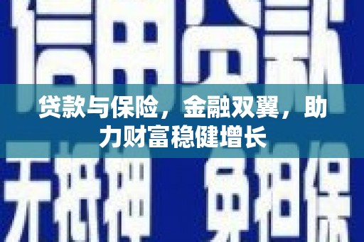沙鹿贷款与保险，金融双翼，助力财富稳健增长