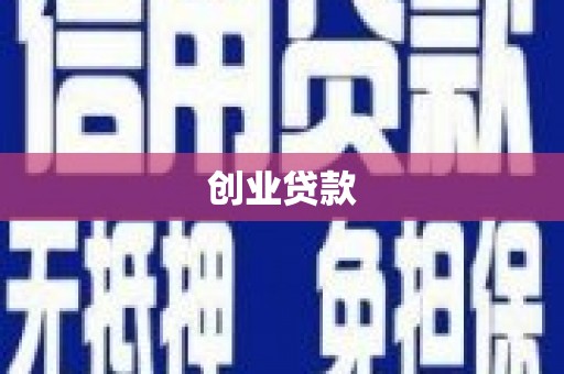 沙鹿创业贷款