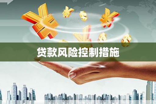 沙鹿贷款风险控制措施
