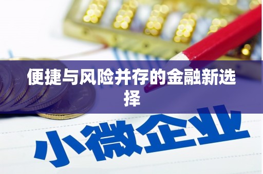 沙鹿便捷与风险并存的金融新选择