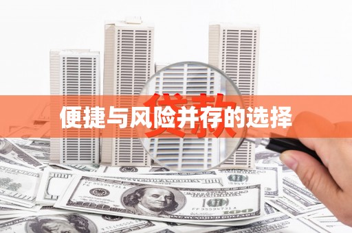 沙鹿便捷与风险并存的选择