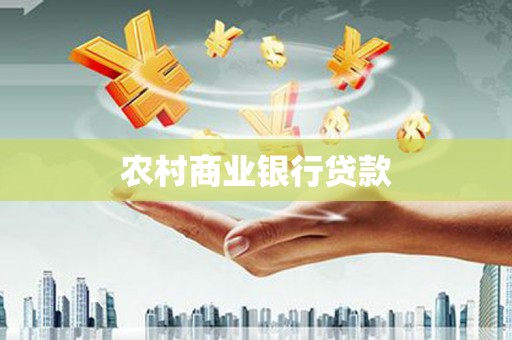 沙鹿农村商业银行贷款