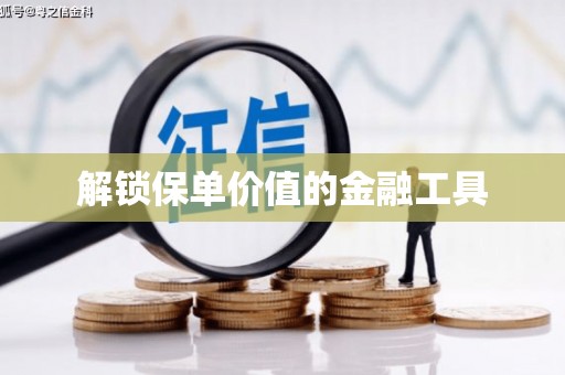 沙鹿解锁保单价值的金融工具